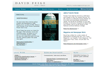 Tablet Screenshot of davidfeige.com